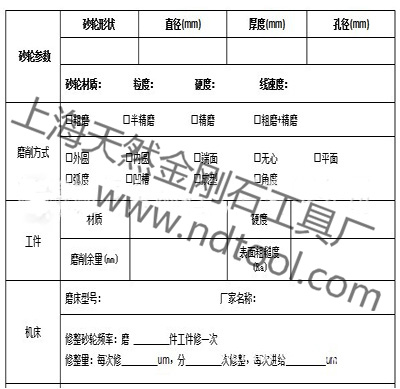 如何根據(jù)砂輪參數(shù)來配備金剛石筆型號？